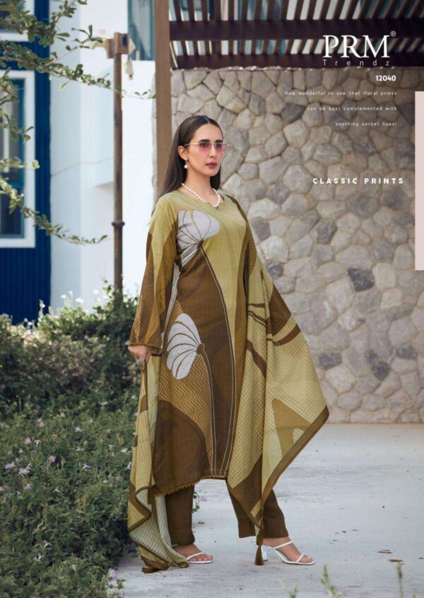 prm trendz -  amber   prm trendz amber 12039 12044 series deisgner pure jam cotton hand work digital printed salwar kameez buy online wholesaler surat 1 2025 02 18 22 27 46.jpg prm trendz amber 12039-12044 series deisgner pure jam cotton hand work digital printed salwar kameez buy online wholesaler surat Catalogue Name : 28th May 2025 Name of Product : prm trendz -  amber   No of Design : 6 Piece (MOQ : 1 Set) Product Rate Per Piece : ₹ 995 / Per Piece Product Full Catalogue Rate : ₹ 5970 (GST Extra) Full Catalogue Weight : 6 KG Product Type & Size: unstitched Product Details: 
					 PRM TRENDZ 

            Hello Dear customer
We are Launching A New catlog 


                 AMBER
         
 
             Fabric Details
     
Top  PURE JAMM COTTON WITH HEND WORK WITH DIGITAL PRINT 

Bottom PURE COTTON SOLID 

Dupatta PURE MASLINE PATTERN WITH DIGITAL PRINT 

Designs 6 PCS 

RATE 995/- 