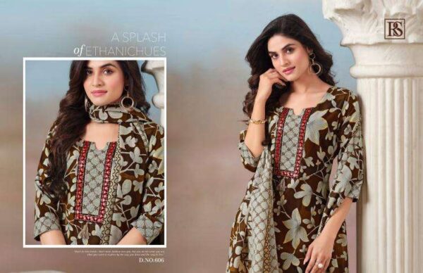 Rangi sang tamanna series 601-606 cotton wholesale suit - Image 13