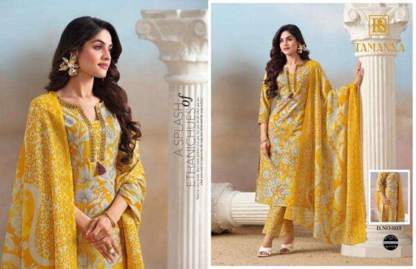 Rangi sang tamanna series 601-606 cotton wholesale suit - Image 9