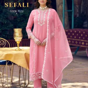 rangoon sefali series 7001-7004 viscose khadi wholesale suit