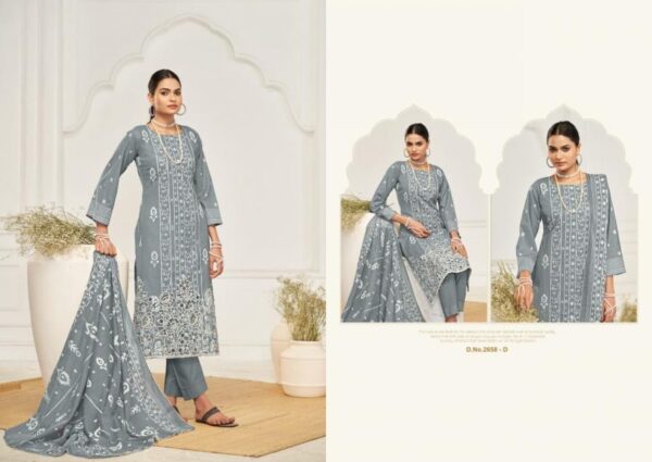 sargam bansuri series 2658 cotton wholesale suit  sargam bansuri series 2658 cotton wholesale suit , sargam bansuri series 2658 cotton wholesale suit  surat, sargam bansuri series 2658 cotton wholesale suit  new latest catalog, sargam bansuri series 2658 cotton wholesale suit  wholesale surat, sargam bansuri series 2658 cotton wholesale suit  single, sargam bansuri series 2658 cotton wholesale suit  catalog price, sargam bansuri series 2658 cotton wholesale suit  salwar suit, sargam bansuri series 2658 cotton wholesale suit  dresses, sargam bansuri series 2658 cotton wholesale suit  indian salwar suit, sargam bansuri series 2658 cotton wholesale suit  dress material sargam bansuri series 2658 cotton wholesale suit 2 2025 05 02 12 31 13 
                     sargam bansuri series 2658 cotton wholesale suit 
                     
                     
                     
                     Specification :
                     
                        
                           
						   
								Product Date:
								02-05-2025
							
                             							
								Name:
								Sargam Bansuri Series 2658 Cotton Wholesale Suit 
							
																					
								Cname:
								Bansuri 
							
														
								Brand:
								Sargam Prints
							
							
														
								Total Design:
								4 Pcs
							
														
														
								Per Piece Rate:
								INR 999
							
														
														
								Full Catalog Rate:
								INR 3996								+ (5 % GST) + Shipping Charge
								
							
														
														
								Weight:
								4 Kg
							
																					
								Moq:
								Minimum 4 Pcs
							
														
														
														
								Type:
								Cotton Ladies Suits, Printed Salwar Kameez
							
														
							
							
														
								Fabric:
								
									Cotton								
							
																																																								
														
														
														
								Other Details:
								🥇🥇🥇SARGAM  🥇🥇🥇
  
 A PREMIUM  SUMMER COLLETION OF SUITS.
                      
           🔵* BANSURI *🔵
                      

            🥇 Fabrics details🥇

👗*Top:- Pure Cotton Block Prints With Lazer Cut Embroidery Daman


🇮🇳*Dupatta: - Pure Mal Mal Coton Block Prints With Lace


👖*Bottom: - Cotton Solid Dyed


💰*Price:- ₹999/-Ex

📦Designes:- 4 Pcs