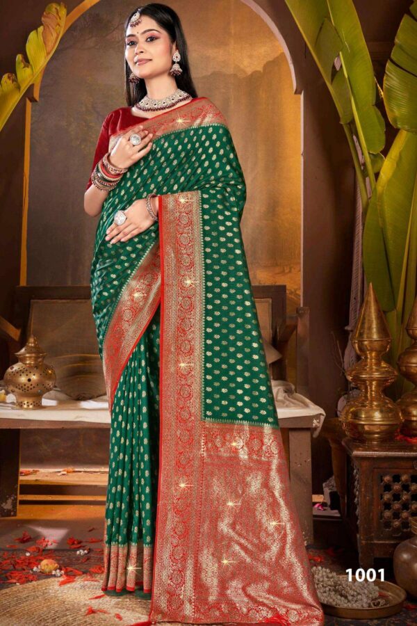 Saroj Gulaab Silk swarovski vol.5 series 1001-1006 soft silk wholesale saree  Saroj Gulaab Silk swarovski vol.5 series 1001-1006 soft silk wholesale saree, Saroj Gulaab Silk swarovski vol.5 series 1001-1006 soft silk wholesale saree surat, Saroj Gulaab Silk swarovski vol.5 series 1001-1006 soft silk wholesale saree new latest catalog, Saroj Gulaab Silk swarovski vol.5 series 1001-1006 soft silk wholesale saree wholesale surat, Saroj Gulaab Silk swarovski vol.5 series 1001-1006 soft silk wholesale saree single, Saroj Gulaab Silk swarovski vol.5 series 1001-1006 soft silk wholesale saree catalog price, Saroj Gulaab Silk swarovski vol.5 series 1001-1006 soft silk wholesale saree salwar suit, Saroj Gulaab Silk swarovski vol.5 series 1001-1006 soft silk wholesale saree dresses, Saroj Gulaab Silk swarovski vol.5 series 1001-1006 soft silk wholesale saree indian salwar suit, Saroj Gulaab Silk swarovski vol.5 series 1001-1006 soft silk wholesale saree dress material saroj gulaab silk swarovski vol 5 series 1001 1006 soft silk wholesale saree 2 2025 05 12 09 36 37 
                     Saroj Gulaab Silk swarovski vol.5 series 1001-1006 soft silk wholesale saree
                     
                     
                     
                     Specification :
                     
                        
                           
						   
								Product Date:
								12-05-2025
							
                             							
								Name:
								Saroj Gulaab Silk Swarovski Vol.5 Series 1001-1006 Soft Silk Wholesale Saree
							
																					
								Cname:
								Gulaab Silk Swarovski Vol.5 
							
														
								Brand:
								Saroj Textile
							
							
														
								Total Design:
								6 Pcs
							
														
														
								Per Piece Rate:
								INR 1115
							
														
														
								Full Catalog Rate:
								INR 6690								+ (5 % GST) + Shipping Charge
								
							
														
														
								Weight:
								6 Kg
							
																					
								Moq:
								Minimum 6 Pcs
							
														
														
														
								Type:
								Silk Saree
							
														
							
							
														
								Fabric:
								
									Soft Silk								
							
																																																								
														
														
														
								Other Details:
								Gulaab Silk Swaroski vol.5

Soft Silk Contrast Rich Pallu With Heavy Swaroski Work

Rate-₹1115/- 