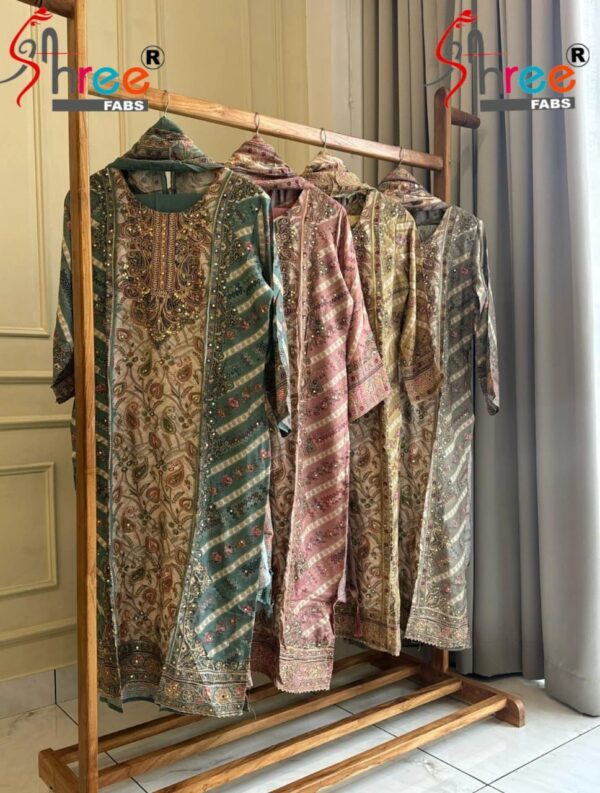 Shree Fab KT - 202 Pure viscous Maslin wholesale suit  Shree Fab KT - 202 Pure viscous Maslin wholesale suit , Shree Fab KT - 202 Pure viscous Maslin wholesale suit  surat, Shree Fab KT - 202 Pure viscous Maslin wholesale suit  new latest catalog, Shree Fab KT - 202 Pure viscous Maslin wholesale suit  wholesale surat, Shree Fab KT - 202 Pure viscous Maslin wholesale suit  single, Shree Fab KT - 202 Pure viscous Maslin wholesale suit  catalog price, Shree Fab KT - 202 Pure viscous Maslin wholesale suit  salwar suit, Shree Fab KT - 202 Pure viscous Maslin wholesale suit  dresses, Shree Fab KT - 202 Pure viscous Maslin wholesale suit  indian salwar suit, Shree Fab KT - 202 Pure viscous Maslin wholesale suit  dress material shree fab kt 202 pure viscous maslin wholesale suit 7 2025 05 12 10 05 35 
                     Shree Fab KT - 202 Pure viscous Maslin wholesale suit 
                     
                     
                     
                     Specification :
                     
                        
                           
						   
								Product Date:
								12-05-2025
							
                             							
								Name:
								Shree Fab Kt - 202 Pure Viscous Maslin Wholesale Suit 
							
																					
								Cname:
								 Kt - 202
							
														
								Brand:
								Shree Fab
							
							
														
								Total Design:
								4 Pcs
							
														
														
								Per Piece Rate:
								INR 1550
							
														
														
								Full Catalog Rate:
								INR 6200								+ (5 % GST) + Shipping Charge
								
							
														
														
								Weight:
								4 Kg
							
																					
								Moq:
								Minimum 1 Pcs
							
														
														
														
								Type:
								Single Suits
							
														
							
							
														
								Fabric:
								
									Pure Viscose								
							
																																																								
														
														
														
								Other Details:
								Shree Fab 

Ready made collection 
Design No :- KT - 202

Top Pure viscous Maslin digital print with aari and hand work

Dupatta pure viscose Maslin digital print

Bottam pure viscose rayon

Rate :- 1550/-      

Size :- XL , XXL

Special pouch packing

Ready To Ship