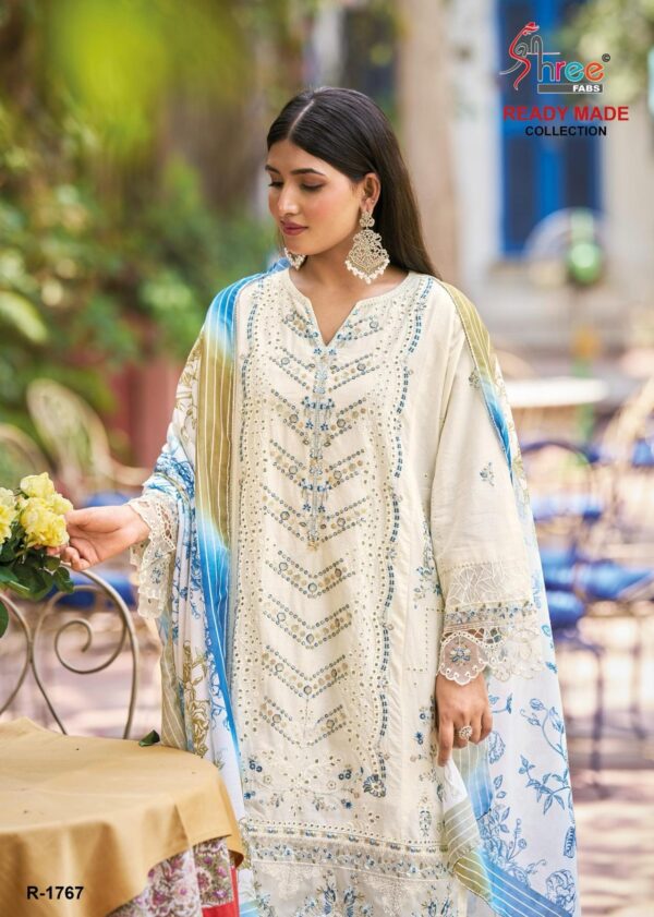 shree fabs 1767 cotton cambric wholesale suit  shree fabs 1767 cotton cambric wholesale suit , shree fabs 1767 cotton cambric wholesale suit  surat, shree fabs 1767 cotton cambric wholesale suit  new latest catalog, shree fabs 1767 cotton cambric wholesale suit  wholesale surat, shree fabs 1767 cotton cambric wholesale suit  single, shree fabs 1767 cotton cambric wholesale suit  catalog price, shree fabs 1767 cotton cambric wholesale suit  salwar suit, shree fabs 1767 cotton cambric wholesale suit  dresses, shree fabs 1767 cotton cambric wholesale suit  indian salwar suit, shree fabs 1767 cotton cambric wholesale suit  dress material shree fabs 1767 cotton cambric wholesale suit 5 2025 05 06 14 15 30 
                     shree fabs 1767 cotton cambric wholesale suit 
                     
                     
                     
                     Specification :
                     
                        
                           
						   
								Product Date:
								06-05-2025
							
                             							
								Name:
								Shree Fabs 1767 Cotton Cambric Wholesale Suit 
							
																					
								Cname:
								Shree Fabs 1767 
							
														
								Brand:
								Shree Fab
							
							
														
								Total Design:
								8 Pcs
							
														
														
								Per Piece Rate:
								INR 1650
							
														
														
								Full Catalog Rate:
								INR 13200								+ (5 % GST) + Shipping Charge
								
							
														
														
								Weight:
								8 Kg
							
																					
								Moq:
								Minimum 8 Pcs
							
														
														
														
								Type:
								Pakistani Salwar Kameez, Readymade Suits
							
														
							
							
														
								Fabric:
								
									Cotton Cambric								
							
																																																								
														
														
														
								Other Details:
								shree fabs lounching cottan collection

dn- 1767

top cottan cambric

bottam cottan cambric

duptta cottan digital print 

rate 1650

xl
xxl


shree fabs surat