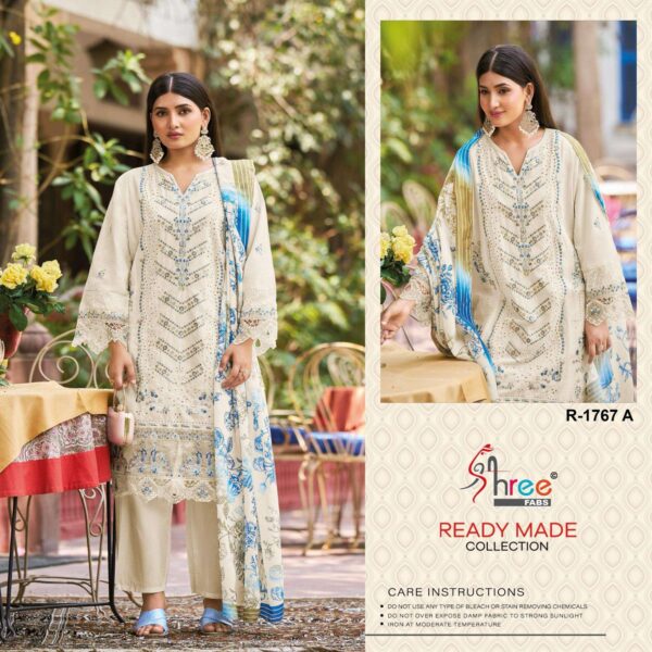 shree fabs 1767 cotton cambric wholesale suit  shree fabs 1767 cotton cambric wholesale suit , shree fabs 1767 cotton cambric wholesale suit  surat, shree fabs 1767 cotton cambric wholesale suit  new latest catalog, shree fabs 1767 cotton cambric wholesale suit  wholesale surat, shree fabs 1767 cotton cambric wholesale suit  single, shree fabs 1767 cotton cambric wholesale suit  catalog price, shree fabs 1767 cotton cambric wholesale suit  salwar suit, shree fabs 1767 cotton cambric wholesale suit  dresses, shree fabs 1767 cotton cambric wholesale suit  indian salwar suit, shree fabs 1767 cotton cambric wholesale suit  dress material shree fabs 1767 cotton cambric wholesale suit 6 2025 05 06 14 15 30 
                     shree fabs 1767 cotton cambric wholesale suit 
                     
                     
                     
                     Specification :
                     
                        
                           
						   
								Product Date:
								06-05-2025
							
                             							
								Name:
								Shree Fabs 1767 Cotton Cambric Wholesale Suit 
							
																					
								Cname:
								Shree Fabs 1767 
							
														
								Brand:
								Shree Fab
							
							
														
								Total Design:
								8 Pcs
							
														
														
								Per Piece Rate:
								INR 1650
							
														
														
								Full Catalog Rate:
								INR 13200								+ (5 % GST) + Shipping Charge
								
							
														
														
								Weight:
								8 Kg
							
																					
								Moq:
								Minimum 8 Pcs
							
														
														
														
								Type:
								Pakistani Salwar Kameez, Readymade Suits
							
														
							
							
														
								Fabric:
								
									Cotton Cambric								
							
																																																								
														
														
														
								Other Details:
								shree fabs lounching cottan collection

dn- 1767

top cottan cambric

bottam cottan cambric

duptta cottan digital print 

rate 1650

xl
xxl


shree fabs surat
