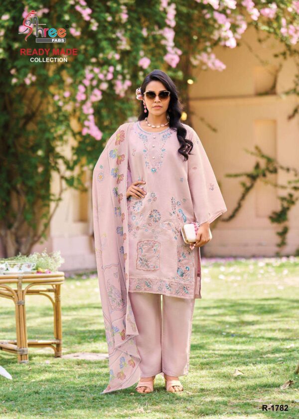shree fabs - 1782   shree fabs 1782 cambric lawn cotton latest designer readymade suit supplier surat 5 2025 05 29 12 43 41.jpg shree fabs 1782 cambric lawn cotton latest designer readymade suit supplier surat Catalogue Name : 29th May 2025 Name of Product : shree fabs - 1782  No of Design : 4 Piece (MOQ : 1 Set) Product Rate Per Piece : ₹ 1499 / Per Piece Product Full Catalogue Rate : ₹ 5996 (GST Extra) Full Catalogue Weight : 4 KG Product Type & Size: XL | XXL Product Details: 
					 hello superhit collection 


desin 1782


new lounching readyment cottan collection 3 pic 

top - cambric cottan lawn with lining inner cottan 

bottam -cambric cottan lawn 

duptta - siffon digital print 

rate 1499:-

colour 4
xl
xxl
"limited stock
shree fabs surat