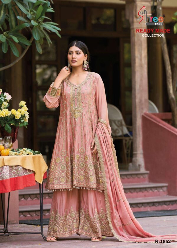 shree fabs - 1823   shree fabs 1823 heavy saroski diamond worked readymade festival wear sarara suits buy online surat 2.jpeg