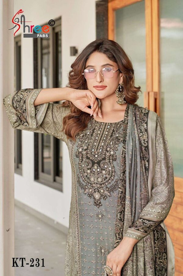 shree fabs - 231   shree fabs 231 viscose muslin handwork with aari worked latest designer salwar kameez online surat 2.jpeg