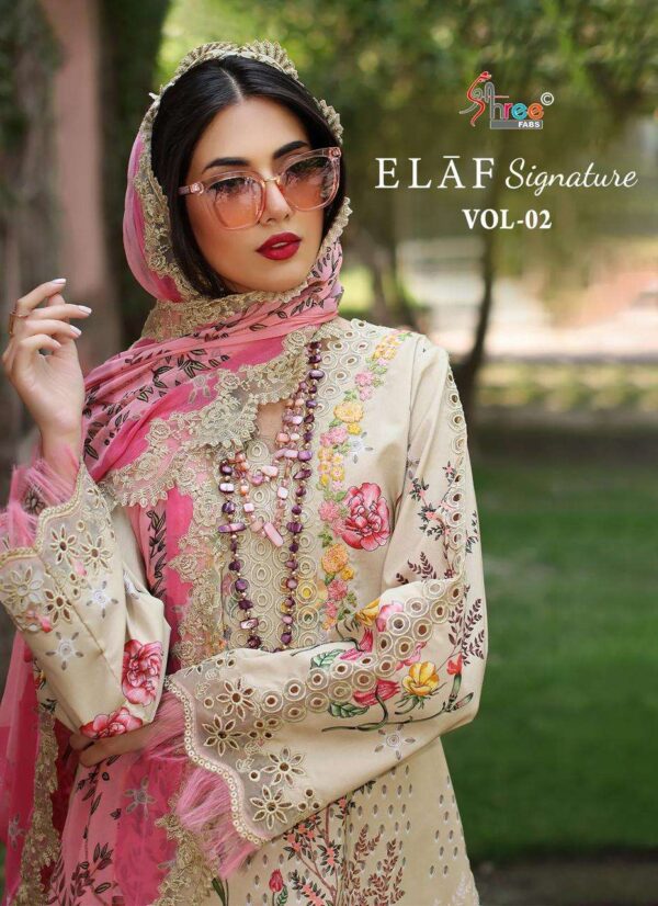 shree fabs - elaf signature vol 2