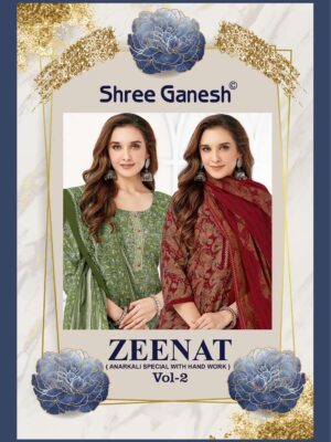 Shree Ganesh Zaanat Vol-2 series 1201-1209 Cotton wholesale suit