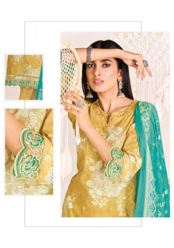 suryajyoti blossom vol 1 series 1001-1006 cotton wholesale suit - Image 10