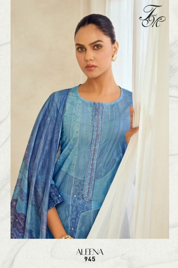 t&m aleena cotton lawn wholesale suit  t&m aleena cotton lawn wholesale suit , t&m aleena cotton lawn wholesale suit  surat, t&m aleena cotton lawn wholesale suit  new latest catalog, t&m aleena cotton lawn wholesale suit  wholesale surat, t&m aleena cotton lawn wholesale suit  single, t&m aleena cotton lawn wholesale suit  catalog price, t&m aleena cotton lawn wholesale suit  salwar suit, t&m aleena cotton lawn wholesale suit  dresses, t&m aleena cotton lawn wholesale suit  indian salwar suit, t&m aleena cotton lawn wholesale suit  dress material t m aleena cotton lawn wholesale suit 5 2025 05 04 10 09 36 
                     t&m aleena cotton lawn wholesale suit 
                     
                     
                     
                     Specification :
                     
                        
                           
						   
								Product Date:
								04-05-2025
							
                             							
								Name:
								T&m Aleena Cotton Lawn Wholesale Suit 
							
																					
								Cname:
								Aleena 
							
														
								Brand:
								T And M Designer
							
							
														
								Total Design:
								6 Pcs
							
														
														
								Per Piece Rate:
								INR 1695
							
														
														
								Full Catalog Rate:
								INR 10170								+ (5 % GST) + Shipping Charge
								
							
														
														
								Weight:
								6 Kg
							
																					
								Moq:
								Minimum 6 Pcs
							
														
														
														
								Type:
								Cotton Ladies Suits, Printed Salwar Kameez
							
														
							
							
														
								Fabric:
								
									Cotton Lawn								
							
																																																								
														
														
														
								Other Details:
								
	
		
			
			T&M
			A SAHIBA BRAND 
			Presents
			-
			ALEENA

			TOP - PURE COTTON LAWN DIGITAL PRINT WITH HAND WORK
			NECK HEAVY EMBROIDERY

			BOTTOM - HEAVY COTTON

			DUPATTA - GLORY COTTON PATTERN DIGITAL PRINTED DUPATTA

			RATE:
			1695/-