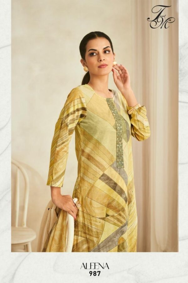 t&m aleena cotton lawn wholesale suit  t&m aleena cotton lawn wholesale suit , t&m aleena cotton lawn wholesale suit  surat, t&m aleena cotton lawn wholesale suit  new latest catalog, t&m aleena cotton lawn wholesale suit  wholesale surat, t&m aleena cotton lawn wholesale suit  single, t&m aleena cotton lawn wholesale suit  catalog price, t&m aleena cotton lawn wholesale suit  salwar suit, t&m aleena cotton lawn wholesale suit  dresses, t&m aleena cotton lawn wholesale suit  indian salwar suit, t&m aleena cotton lawn wholesale suit  dress material t m aleena cotton lawn wholesale suit 7 2025 05 04 10 09 36 
                     t&m aleena cotton lawn wholesale suit 
                     
                     
                     
                     Specification :
                     
                        
                           
						   
								Product Date:
								04-05-2025
							
                             							
								Name:
								T&m Aleena Cotton Lawn Wholesale Suit 
							
																					
								Cname:
								Aleena 
							
														
								Brand:
								T And M Designer
							
							
														
								Total Design:
								6 Pcs
							
														
														
								Per Piece Rate:
								INR 1695
							
														
														
								Full Catalog Rate:
								INR 10170								+ (5 % GST) + Shipping Charge
								
							
														
														
								Weight:
								6 Kg
							
																					
								Moq:
								Minimum 6 Pcs
							
														
														
														
								Type:
								Cotton Ladies Suits, Printed Salwar Kameez
							
														
							
							
														
								Fabric:
								
									Cotton Lawn								
							
																																																								
														
														
														
								Other Details:
								
	
		
			
			T&M
			A SAHIBA BRAND 
			Presents
			-
			ALEENA

			TOP - PURE COTTON LAWN DIGITAL PRINT WITH HAND WORK
			NECK HEAVY EMBROIDERY

			BOTTOM - HEAVY COTTON

			DUPATTA - GLORY COTTON PATTERN DIGITAL PRINTED DUPATTA

			RATE:
			1695/-