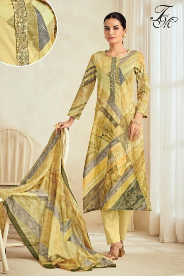 t&m aleena cotton lawn wholesale suit  t&m aleena cotton lawn wholesale suit , t&m aleena cotton lawn wholesale suit  surat, t&m aleena cotton lawn wholesale suit  new latest catalog, t&m aleena cotton lawn wholesale suit  wholesale surat, t&m aleena cotton lawn wholesale suit  single, t&m aleena cotton lawn wholesale suit  catalog price, t&m aleena cotton lawn wholesale suit  salwar suit, t&m aleena cotton lawn wholesale suit  dresses, t&m aleena cotton lawn wholesale suit  indian salwar suit, t&m aleena cotton lawn wholesale suit  dress material t m aleena cotton lawn wholesale suit 8 2025 05 04 10 09 36 
                     t&m aleena cotton lawn wholesale suit 
                     
                     
                     
                     Specification :
                     
                        
                           
						   
								Product Date:
								04-05-2025
							
                             							
								Name:
								T&m Aleena Cotton Lawn Wholesale Suit 
							
																					
								Cname:
								Aleena 
							
														
								Brand:
								T And M Designer
							
							
														
								Total Design:
								6 Pcs
							
														
														
								Per Piece Rate:
								INR 1695
							
														
														
								Full Catalog Rate:
								INR 10170								+ (5 % GST) + Shipping Charge
								
							
														
														
								Weight:
								6 Kg
							
																					
								Moq:
								Minimum 6 Pcs
							
														
														
														
								Type:
								Cotton Ladies Suits, Printed Salwar Kameez
							
														
							
							
														
								Fabric:
								
									Cotton Lawn								
							
																																																								
														
														
														
								Other Details:
								
	
		
			
			T&M
			A SAHIBA BRAND 
			Presents
			-
			ALEENA

			TOP - PURE COTTON LAWN DIGITAL PRINT WITH HAND WORK
			NECK HEAVY EMBROIDERY

			BOTTOM - HEAVY COTTON

			DUPATTA - GLORY COTTON PATTERN DIGITAL PRINTED DUPATTA

			RATE:
			1695/-
