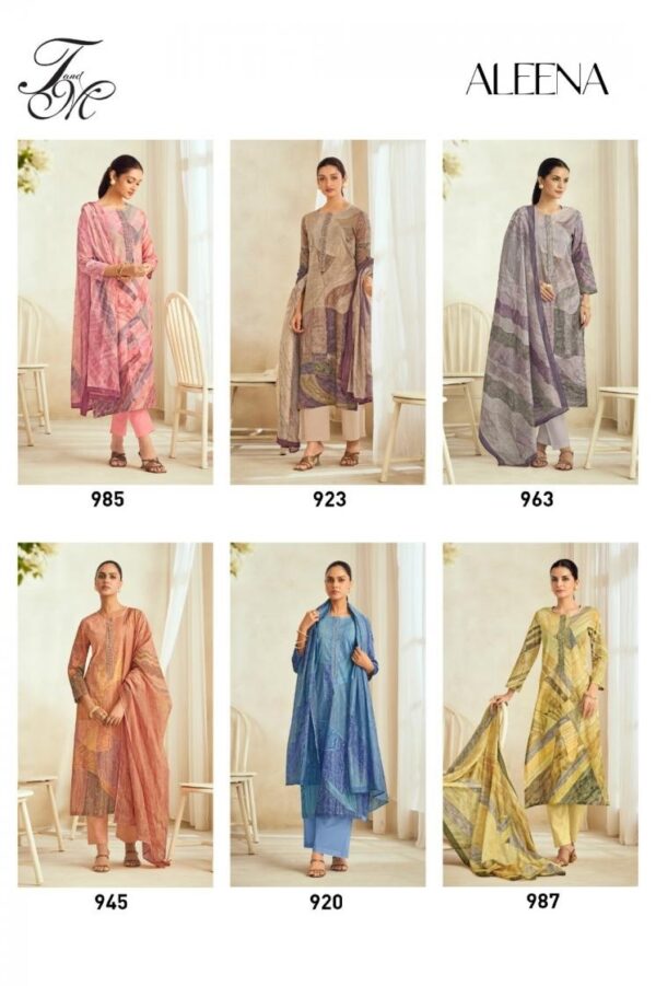 t&m aleena cotton lawn wholesale suit  t&m aleena cotton lawn wholesale suit , t&m aleena cotton lawn wholesale suit  surat, t&m aleena cotton lawn wholesale suit  new latest catalog, t&m aleena cotton lawn wholesale suit  wholesale surat, t&m aleena cotton lawn wholesale suit  single, t&m aleena cotton lawn wholesale suit  catalog price, t&m aleena cotton lawn wholesale suit  salwar suit, t&m aleena cotton lawn wholesale suit  dresses, t&m aleena cotton lawn wholesale suit  indian salwar suit, t&m aleena cotton lawn wholesale suit  dress material t m aleena cotton lawn wholesale suit 9 2025 05 04 10 09 36 
                     t&m aleena cotton lawn wholesale suit 
                     
                     
                     
                     Specification :
                     
                        
                           
						   
								Product Date:
								04-05-2025
							
                             							
								Name:
								T&m Aleena Cotton Lawn Wholesale Suit 
							
																					
								Cname:
								Aleena 
							
														
								Brand:
								T And M Designer
							
							
														
								Total Design:
								6 Pcs
							
														
														
								Per Piece Rate:
								INR 1695
							
														
														
								Full Catalog Rate:
								INR 10170								+ (5 % GST) + Shipping Charge
								
							
														
														
								Weight:
								6 Kg
							
																					
								Moq:
								Minimum 6 Pcs
							
														
														
														
								Type:
								Cotton Ladies Suits, Printed Salwar Kameez
							
														
							
							
														
								Fabric:
								
									Cotton Lawn								
							
																																																								
														
														
														
								Other Details:
								
	
		
			
			T&M
			A SAHIBA BRAND 
			Presents
			-
			ALEENA

			TOP - PURE COTTON LAWN DIGITAL PRINT WITH HAND WORK
			NECK HEAVY EMBROIDERY

			BOTTOM - HEAVY COTTON

			DUPATTA - GLORY COTTON PATTERN DIGITAL PRINTED DUPATTA

			RATE:
			1695/-