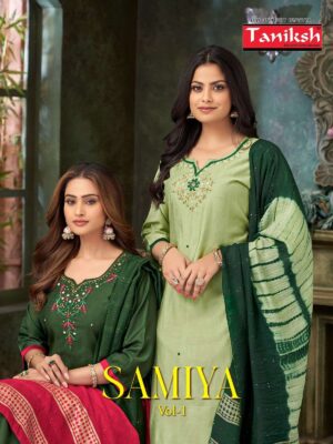 taniksh - samiya vol-1   taniksh samiya vol 1 1001 1008 series exclusive handwork latest designer casual wear readymade salwa.jpeg