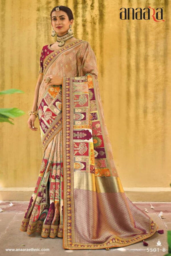TATHASTU SILK FABRIC ZARI WEAVING wholesale saree in surat