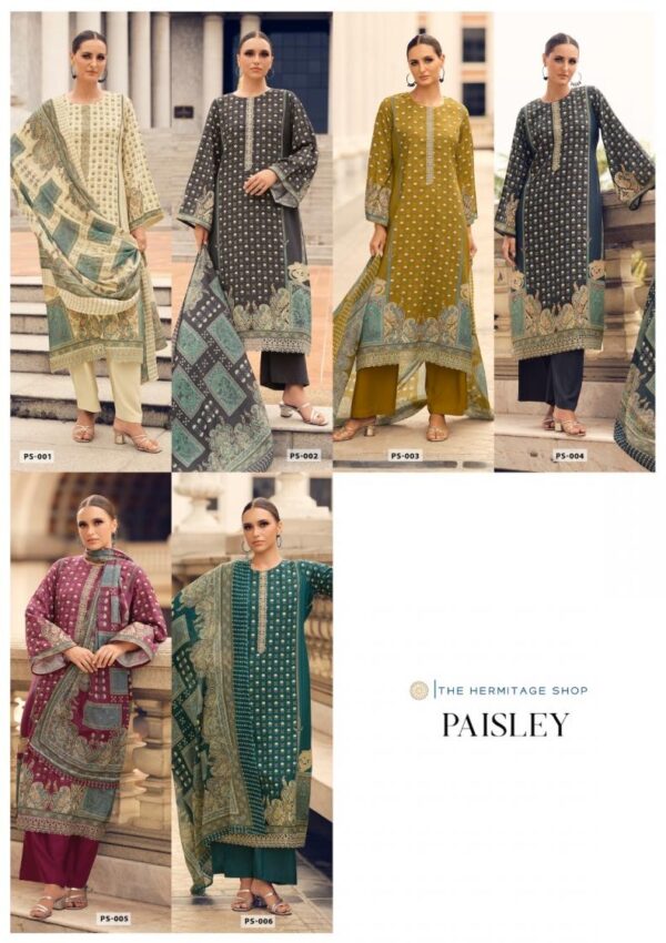the hermitage shop paisely series 001-006 Pure Viscose Lawn wholesale suit  the hermitage shop paisely series 001-006 Pure Viscose Lawn wholesale suit , the hermitage shop paisely series 001-006 Pure Viscose Lawn wholesale suit  surat, the hermitage shop paisely series 001-006 Pure Viscose Lawn wholesale suit  new latest catalog, the hermitage shop paisely series 001-006 Pure Viscose Lawn wholesale suit  wholesale surat, the hermitage shop paisely series 001-006 Pure Viscose Lawn wholesale suit  single, the hermitage shop paisely series 001-006 Pure Viscose Lawn wholesale suit  catalog price, the hermitage shop paisely series 001-006 Pure Viscose Lawn wholesale suit  salwar suit, the hermitage shop paisely series 001-006 Pure Viscose Lawn wholesale suit  dresses, the hermitage shop paisely series 001-006 Pure Viscose Lawn wholesale suit  indian salwar suit, the hermitage shop paisely series 001-006 Pure Viscose Lawn wholesale suit  dress material the hermitage shop paisely series 001 006 pure viscose lawn wholesale suit 1 2025 05 06 14 59 00 
                     the hermitage shop paisely series 001-006 Pure Viscose Lawn wholesale suit 
                     
                     
                     
                     Specification :
                     
                        
                           
						   
								Product Date:
								06-05-2025
							
                             							
								Name:
								The Hermitage Shop Paisely Series 001-006 Pure Viscose Lawn Wholesale Suit 
							
																					
								Cname:
								Paisely 
							
														
								Brand:
								The Hermitage
							
							
														
								Total Design:
								6 Pcs
							
														
														
								Per Piece Rate:
								INR 795
							
														
														
								Full Catalog Rate:
								INR 4770								+ (5 % GST) + Shipping Charge
								
							
														
														
								Weight:
								6 Kg
							
																					
								Moq:
								Minimum 6 Pcs
							
														
														
														
								Type:
								Pakistani Salwar Kameez, Printed Salwar Kameez
							
														
							
							
														
								Fabric:
								
									Pure Viscose								
							
																																																								
														
														
														
								Other Details:
								PAISELY

BY

THE HERMITAGE SHOP

Fabric

🔺Top - Pure Viscose  Lawn With Neck & daman  Embroidery  

🔺Bot - Light Weight REYON [ 💯 PURE ]

🔺Dup - Pure MAL - MAL Cotton  [ 💯 PURE ]

SET- 06 PCS
PRC - 795 + GST

💯% Viscose Lawn
#No Polyester Promise 
#Breathable Fabrics
#Summer Wear  By THS