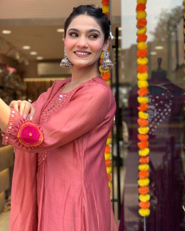 The outfit is made of Masleen cotton giving it a smooth and luxurious feel  The outfit is made of Masleen cotton giving it a smooth and luxurious feel, The outfit is made of Masleen cotton giving it a smooth and luxurious feel surat, The outfit is made of Masleen cotton giving it a smooth and luxurious feel new latest catalog, The outfit is made of Masleen cotton giving it a smooth and luxurious feel wholesale surat, The outfit is made of Masleen cotton giving it a smooth and luxurious feel single, The outfit is made of Masleen cotton giving it a smooth and luxurious feel catalog price, The outfit is made of Masleen cotton giving it a smooth and luxurious feel salwar suit, The outfit is made of Masleen cotton giving it a smooth and luxurious feel dresses, The outfit is made of Masleen cotton giving it a smooth and luxurious feel indian salwar suit, The outfit is made of Masleen cotton giving it a smooth and luxurious feel dress material the outfit is made of masleen cotton giving it a smooth and luxurious feel 16 2025 05 04 19 05 07 
                     The outfit is made of Masleen cotton giving it a smooth and luxurious feel
                     
                     
                     
                     Specification :
                     
                        
                           
						   
								Product Date:
								04-05-2025
							
                             							
								Name:
								The Outfit Is Made Of Masleen Cotton Giving It A Smooth And Luxurious Feel
							
																					
								Cname:
								Outfit
							
														
								Brand:
								
							
							
														
								Total Design:
								1 Pcs
							
														
														
								Per Piece Rate:
								INR 899
							
														
														
								Full Catalog Rate:
								INR 899								+ (5 % GST) + Shipping Charge
								
							
														
														
								Weight:
								1 Kg
							
																					
								Moq:
								Minimum 1 Pcs
							
														
														
														
								Type:
								Single Kurtis
							
														
							
							
														
								Fabric:
								
									Muslin								
							
																																																								
														
														
														
								Other Details:
								Our Exclusive Collection is here, 💃🏻 To add a touch of tradition to your wardrobe.😍

Beautiful 🤩 Colors
🧡💜🧡💜🧡💜🧡💜

The outfit is made of Masleen cotton giving it a smooth and luxurious feel. 🥰The set includes a long kurti, matching pants, and a dupatta. 🌸Embroidery & Mirror Work in kurti features intricate  mirror work on the neckline, 🌹adding a striking appeal. The sleeves have embroidery and mirror work near the cuffs, 🪻enhancing the design. The pants have embroidery and mirror work on the bottom side, making them visually appealing. 🤩The outfit is in a beautiful purple & pinkish-red shade, perfect for festive and ethnic occasions.

Length:- ''44”

Size :- M(38)
             L (40)
             Xl (42)
             Xxl (44)
             3xl. (46)

Price :- 899

Ready to ship 🚢 
Multiple pic available