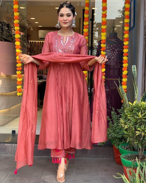 The outfit is made of Masleen cotton giving it a smooth and luxurious feel  The outfit is made of Masleen cotton giving it a smooth and luxurious feel, The outfit is made of Masleen cotton giving it a smooth and luxurious feel surat, The outfit is made of Masleen cotton giving it a smooth and luxurious feel new latest catalog, The outfit is made of Masleen cotton giving it a smooth and luxurious feel wholesale surat, The outfit is made of Masleen cotton giving it a smooth and luxurious feel single, The outfit is made of Masleen cotton giving it a smooth and luxurious feel catalog price, The outfit is made of Masleen cotton giving it a smooth and luxurious feel salwar suit, The outfit is made of Masleen cotton giving it a smooth and luxurious feel dresses, The outfit is made of Masleen cotton giving it a smooth and luxurious feel indian salwar suit, The outfit is made of Masleen cotton giving it a smooth and luxurious feel dress material the outfit is made of masleen cotton giving it a smooth and luxurious feel 6 2025 05 04 19 05 06 
                     The outfit is made of Masleen cotton giving it a smooth and luxurious feel
                     
                     
                     
                     Specification :
                     
                        
                           
						   
								Product Date:
								04-05-2025
							
                             							
								Name:
								The Outfit Is Made Of Masleen Cotton Giving It A Smooth And Luxurious Feel
							
																					
								Cname:
								Outfit
							
														
								Brand:
								
							
							
														
								Total Design:
								1 Pcs
							
														
														
								Per Piece Rate:
								INR 899
							
														
														
								Full Catalog Rate:
								INR 899								+ (5 % GST) + Shipping Charge
								
							
														
														
								Weight:
								1 Kg
							
																					
								Moq:
								Minimum 1 Pcs
							
														
														
														
								Type:
								Single Kurtis
							
														
							
							
														
								Fabric:
								
									Muslin								
							
																																																								
														
														
														
								Other Details:
								Our Exclusive Collection is here, 💃🏻 To add a touch of tradition to your wardrobe.😍

Beautiful 🤩 Colors
🧡💜🧡💜🧡💜🧡💜

The outfit is made of Masleen cotton giving it a smooth and luxurious feel. 🥰The set includes a long kurti, matching pants, and a dupatta. 🌸Embroidery & Mirror Work in kurti features intricate  mirror work on the neckline, 🌹adding a striking appeal. The sleeves have embroidery and mirror work near the cuffs, 🪻enhancing the design. The pants have embroidery and mirror work on the bottom side, making them visually appealing. 🤩The outfit is in a beautiful purple & pinkish-red shade, perfect for festive and ethnic occasions.

Length:- ''44”

Size :- M(38)
             L (40)
             Xl (42)
             Xxl (44)
             3xl. (46)

Price :- 899

Ready to ship 🚢 
Multiple pic available