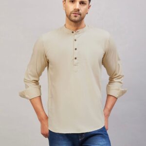 Tradition 2.0 Premium Cotton Short Kurta for every function