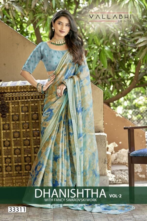 vallabhi print dhanishtha vol 2 series 33311-33315 BRASSO wholesale saree  vallabhi print dhanishtha vol 2 series 33311-33315 BRASSO wholesale saree, vallabhi print dhanishtha vol 2 series 33311-33315 BRASSO wholesale saree surat, vallabhi print dhanishtha vol 2 series 33311-33315 BRASSO wholesale saree new latest catalog, vallabhi print dhanishtha vol 2 series 33311-33315 BRASSO wholesale saree wholesale surat, vallabhi print dhanishtha vol 2 series 33311-33315 BRASSO wholesale saree single, vallabhi print dhanishtha vol 2 series 33311-33315 BRASSO wholesale saree catalog price, vallabhi print dhanishtha vol 2 series 33311-33315 BRASSO wholesale saree salwar suit, vallabhi print dhanishtha vol 2 series 33311-33315 BRASSO wholesale saree dresses, vallabhi print dhanishtha vol 2 series 33311-33315 BRASSO wholesale saree indian salwar suit, vallabhi print dhanishtha vol 2 series 33311-33315 BRASSO wholesale saree dress material vallabhi print dhanishtha vol 2 series 33311 33315 brasso wholesale saree 2 2025 05 09 14 26 39 
                     vallabhi print dhanishtha vol 2 series 33311-33315 BRASSO wholesale saree
                     
                     
                     
                     Specification :
                     
                        
                           
						   
								Product Date:
								09-05-2025
							
                             							
								Name:
								Vallabhi Print Dhanishtha Vol 2 Series 33311-33315 Brasso Wholesale Saree
							
																					
								Cname:
								Dhanishtha Vol 2
							
														
								Brand:
								Vallabhi Prints
							
							
														
								Total Design:
								6 Pcs
							
														
														
								Per Piece Rate:
								INR 670
							
														
														
								Full Catalog Rate:
								INR 4020								+ (5 % GST) + Shipping Charge
								
							
														
														
								Weight:
								6 Kg
							
																					
								Moq:
								Minimum 6 Pcs
							
														
														
														
								Type:
								Printed Sarees, Brasso Saree
							
														
							
							
														
								Fabric:
								
									Brasso								
							
																																																								
														
														
														
								Other Details:
								VALLABHI PRINT COLLECTION
CATALOG : DHANISHTHA-02
SET : 6 PCS
PATTERN : FLORAL PRINT WITH SWAROVSAKI WORK
FABRIC : BRASSO
RATE : 670/-