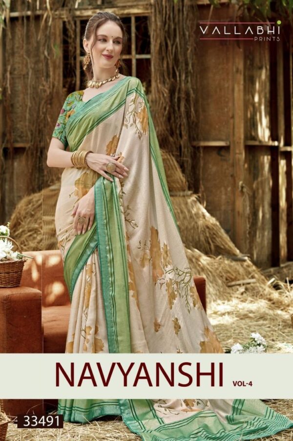 vallabhi print navyanshi vol 4 series 33491-33496 moss wholesale saree  vallabhi print navyanshi vol 4 series 33491-33496 moss wholesale saree, vallabhi print navyanshi vol 4 series 33491-33496 moss wholesale saree surat, vallabhi print navyanshi vol 4 series 33491-33496 moss wholesale saree new latest catalog, vallabhi print navyanshi vol 4 series 33491-33496 moss wholesale saree wholesale surat, vallabhi print navyanshi vol 4 series 33491-33496 moss wholesale saree single, vallabhi print navyanshi vol 4 series 33491-33496 moss wholesale saree catalog price, vallabhi print navyanshi vol 4 series 33491-33496 moss wholesale saree salwar suit, vallabhi print navyanshi vol 4 series 33491-33496 moss wholesale saree dresses, vallabhi print navyanshi vol 4 series 33491-33496 moss wholesale saree indian salwar suit, vallabhi print navyanshi vol 4 series 33491-33496 moss wholesale saree dress material vallabhi print navyanshi vol 4 series 33491 33496 moss wholesale saree 5 2025 05 04 10 00 29 
                     vallabhi print navyanshi vol 4 series 33491-33496 moss wholesale saree
                     
                     
                     
                     Specification :
                     
                        
                           
						   
								Product Date:
								04-05-2025
							
                             							
								Name:
								Vallabhi Print Navyanshi Vol 4 Series 33491-33496 Moss Wholesale Saree
							
																					
								Cname:
								Navyanshi Vol 4
							
														
								Brand:
								Vallabhi Prints
							
							
														
								Total Design:
								6 Pcs
							
														
														
								Per Piece Rate:
								INR 860
							
														
														
								Full Catalog Rate:
								INR 5160								+ (5 % GST) + Shipping Charge
								
							
														
														
								Weight:
								6 Kg
							
																					
								Moq:
								Minimum 6 Pcs
							
														
														
														
								Type:
								Printed Sarees, Brasso Saree
							
														
							
							
														
								Fabric:
								
									Moss								
							
																																																								
														
														
														
								Other Details:
								VALLABHI PRINT COLLECTION
CATALOG : NAVYANSHI VOL 4
SET : 6 PCS
PATTERN : FLORAL PRINT
FABRIC : MOSS BRASSO
RATE : 860/-