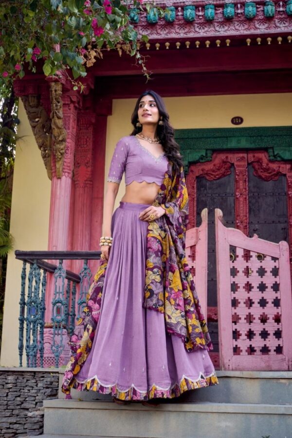 varnika lnb1237 vichitra silk wholesale lehenga - Image 14