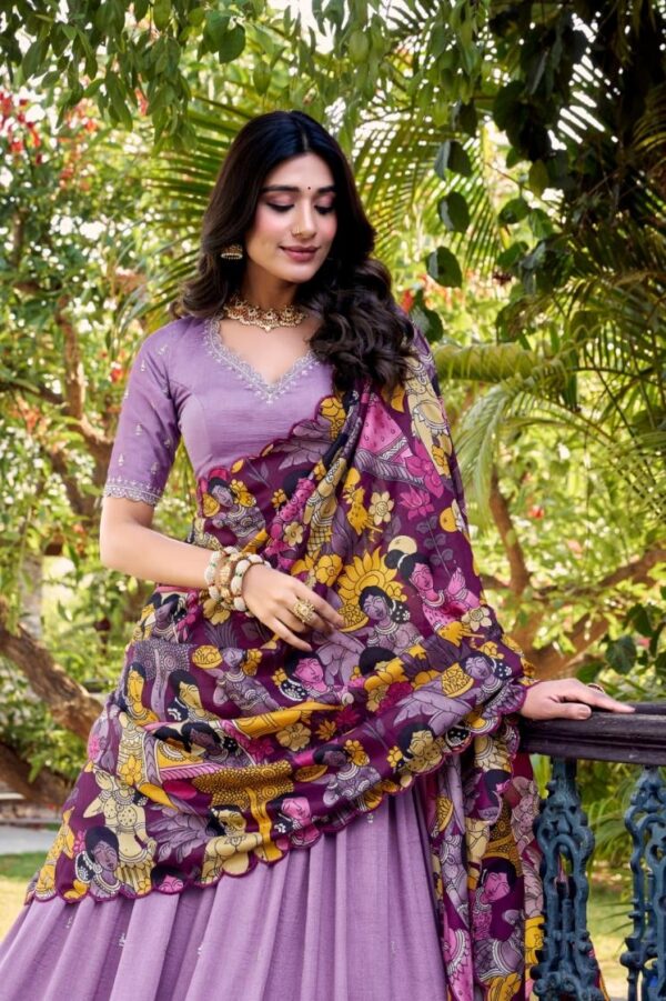 varnika lnb1237 vichitra silk wholesale lehenga - Image 7