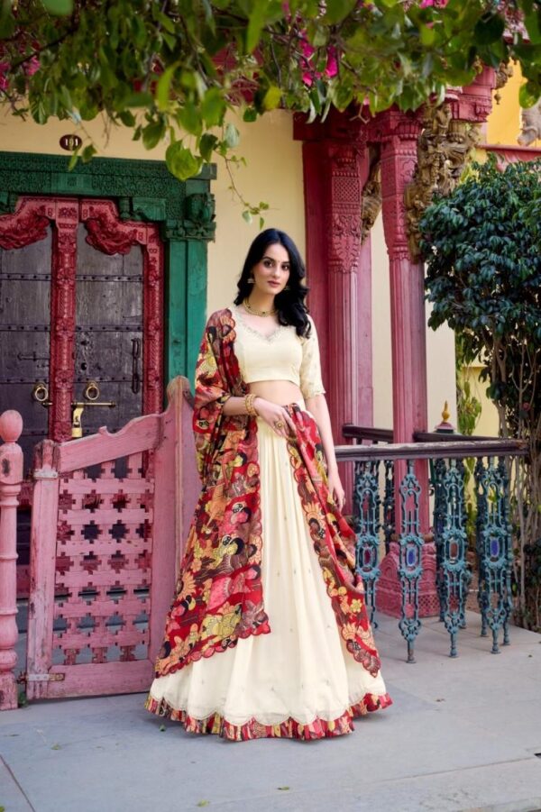 varnika lnb1237 vichitra silk wholesale lehenga - Image 8