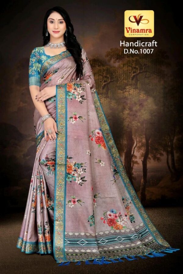 vinamra corporation handicraft vol 1 series 1001-1011 gold zari fashionable sarees  vinamra corporation handicraft vol 1 series 1001-1011 gold zari fashionable sarees, vinamra corporation handicraft vol 1 series 1001-1011 gold zari fashionable sarees surat, vinamra corporation handicraft vol 1 series 1001-1011 gold zari fashionable sarees new latest catalog, vinamra corporation handicraft vol 1 series 1001-1011 gold zari fashionable sarees wholesale surat, vinamra corporation handicraft vol 1 series 1001-1011 gold zari fashionable sarees single, vinamra corporation handicraft vol 1 series 1001-1011 gold zari fashionable sarees catalog price, vinamra corporation handicraft vol 1 series 1001-1011 gold zari fashionable sarees salwar suit, vinamra corporation handicraft vol 1 series 1001-1011 gold zari fashionable sarees dresses, vinamra corporation handicraft vol 1 series 1001-1011 gold zari fashionable sarees indian salwar suit, vinamra corporation handicraft vol 1 series 1001-1011 gold zari fashionable sarees dress material vinamra corporation handicraft vol 1 series 1001 1011 gold zari fashionable sarees 1 2025 05 03 19 54 35 
                     vinamra corporation handicraft vol 1 series 1001-1011 gold zari fashionable sarees
                     
                     
                     
                     Specification :
                     
                        
                           
						   
								Product Date:
								03-05-2025
							
                             							
								Name:
								Vinamra Corporation Handicraft Vol 1 Series 1001-1011 Gold Zari Fashionable Sarees
							
																					
								Cname:
								 Handicraft Vol 1
							
														
								Brand:
								Vinamra
							
							
														
								Total Design:
								11 Pcs
							
														
														
								Per Piece Rate:
								INR 410
							
														
														
								Full Catalog Rate:
								INR 4510								+ (5 % GST) + Shipping Charge
								
							
														
														
								Weight:
								11 Kg
							
																					
								Moq:
								Minimum 11 Pcs
							
														
														
														
								Type:
								Printed Sarees
							
														
							
							
														
								Fabric:
								
									Fancy								
							
																																																								
														
														
														
								Other Details:
								Vinamra Corporation 
New packing start 
handicraft  vol.1 
rate 410/- pouch packing   
fabrics  gold zari
