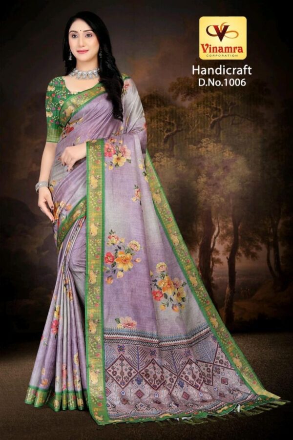 vinamra corporation handicraft vol 1 series 1001-1011 gold zari fashionable sarees  vinamra corporation handicraft vol 1 series 1001-1011 gold zari fashionable sarees, vinamra corporation handicraft vol 1 series 1001-1011 gold zari fashionable sarees surat, vinamra corporation handicraft vol 1 series 1001-1011 gold zari fashionable sarees new latest catalog, vinamra corporation handicraft vol 1 series 1001-1011 gold zari fashionable sarees wholesale surat, vinamra corporation handicraft vol 1 series 1001-1011 gold zari fashionable sarees single, vinamra corporation handicraft vol 1 series 1001-1011 gold zari fashionable sarees catalog price, vinamra corporation handicraft vol 1 series 1001-1011 gold zari fashionable sarees salwar suit, vinamra corporation handicraft vol 1 series 1001-1011 gold zari fashionable sarees dresses, vinamra corporation handicraft vol 1 series 1001-1011 gold zari fashionable sarees indian salwar suit, vinamra corporation handicraft vol 1 series 1001-1011 gold zari fashionable sarees dress material vinamra corporation handicraft vol 1 series 1001 1011 gold zari fashionable sarees 2 2025 05 03 19 54 35 
                     vinamra corporation handicraft vol 1 series 1001-1011 gold zari fashionable sarees
                     
                     
                     
                     Specification :
                     
                        
                           
						   
								Product Date:
								03-05-2025
							
                             							
								Name:
								Vinamra Corporation Handicraft Vol 1 Series 1001-1011 Gold Zari Fashionable Sarees
							
																					
								Cname:
								 Handicraft Vol 1
							
														
								Brand:
								Vinamra
							
							
														
								Total Design:
								11 Pcs
							
														
														
								Per Piece Rate:
								INR 410
							
														
														
								Full Catalog Rate:
								INR 4510								+ (5 % GST) + Shipping Charge
								
							
														
														
								Weight:
								11 Kg
							
																					
								Moq:
								Minimum 11 Pcs
							
														
														
														
								Type:
								Printed Sarees
							
														
							
							
														
								Fabric:
								
									Fancy								
							
																																																								
														
														
														
								Other Details:
								Vinamra Corporation 
New packing start 
handicraft  vol.1 
rate 410/- pouch packing   
fabrics  gold zari