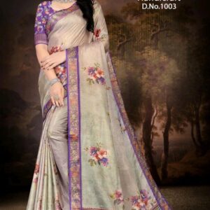 vinamra corporation handicraft vol 1 series 1001-1011 gold zari fashionable sarees