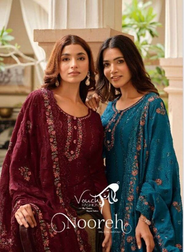 vouch nooreh series 10001-10006 heavy Chinnon suit