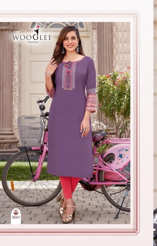 wooglee salonee vol 8 series 3037-3042 rayon wholesale kurti  wooglee salonee vol 8 series 3037-3042 rayon wholesale kurti , wooglee salonee vol 8 series 3037-3042 rayon wholesale kurti  surat, wooglee salonee vol 8 series 3037-3042 rayon wholesale kurti  new latest catalog, wooglee salonee vol 8 series 3037-3042 rayon wholesale kurti  wholesale surat, wooglee salonee vol 8 series 3037-3042 rayon wholesale kurti  single, wooglee salonee vol 8 series 3037-3042 rayon wholesale kurti  catalog price, wooglee salonee vol 8 series 3037-3042 rayon wholesale kurti  salwar suit, wooglee salonee vol 8 series 3037-3042 rayon wholesale kurti  dresses, wooglee salonee vol 8 series 3037-3042 rayon wholesale kurti  indian salwar suit, wooglee salonee vol 8 series 3037-3042 rayon wholesale kurti  dress material wooglee salonee vol 8 series 3037 3042 rayon wholesale kurti 4 2025 05 17 17 37 41 
                     wooglee salonee vol 8 series 3037-3042 rayon wholesale kurti 
                     
                     
                     
                     Specification :
                     
                        
                           
						   
								Product Date:
								17-05-2025
							
                             							
								Name:
								Wooglee Salonee Vol 8 Series 3037-3042 Rayon Wholesale Kurti 
							
																					
								Cname:
								Salonee Vol 8 
							
														
								Brand:
								Wooglee
							

														
								Total Design:
								6 Pcs
							
							
														
								Per Piece Rate:
								INR 460
							
							
														
								Full Catalog Rate:
								INR 2760								+ (5 % GST) + Shipping Charge
								
							
							
														
								Weight:
								6 Kg
							
																					
								Moq:
								Minimum 6 Pcs
							
							
							
														
								Type:
								Embroidery Kurti
							
							


														
								Fabric:
								
									Fancy Rayon								
							
																																																	
							
							
														
								Other Details:
								
	
		
			
			Brand Name : WOOGLEE....

			Catalog : Salonee vol 8

			Design : 6

			Fabric : Heavy Rayon
			Work : Tread & Hand work
			Size :S(36), M(38), L(40), XL(42), XXL(44), XXXL(46)

			Rate : 460/-  Pic + 5% GST  

			Dispatched with 3-4 days