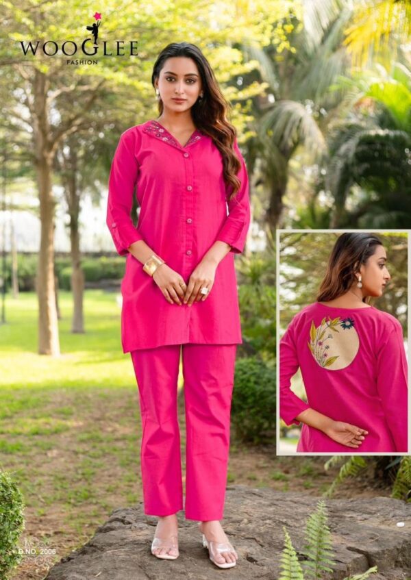 wooglee zeel series 2001-2006 cotton flex wholesale co-ord sets - Image 3