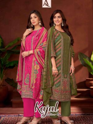 alok suit - kajal vol-2   alok suits kajal vol 2 viscose rayon fancy handwork designer casual wear salwar kameez supplier sura.jpeg
