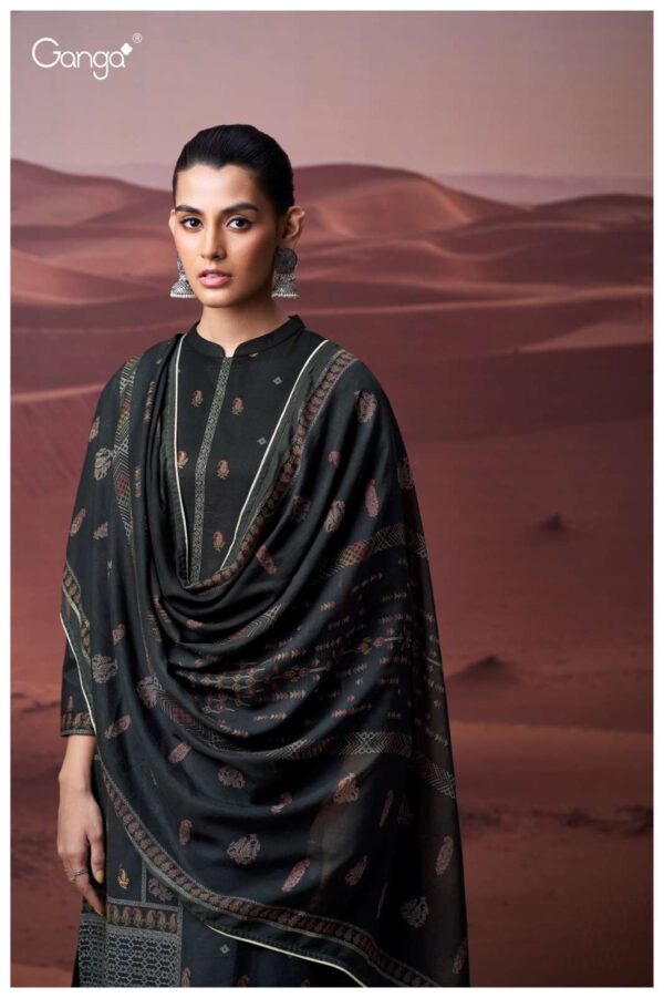 ganga - daleyza 3561   ganga daleyza 3561 exclusive hand embroidery premium cotton fancy suit supplier 1 2025 05 31 14 41 57.jpg ganga daleyza 3561 exclusive hand embroidery premium cotton fancy suit supplier  Catalogue Name : 31st May 2025 Name of Product : ganga - daleyza 3561  No of Design : 3 Piece (MOQ : 1 Set) Product Rate Per Piece : ₹ 1610 / Per Piece Product Full Catalogue Rate : ₹ 4830 (GST Extra) Full Catalogue Weight : 3 KG Product Type & Size: unstitched Product Details: 
					 
GANGA*
Presents
-
*DALEYZA 3561*

TOP
PREMIUM COTTON PRINTED WITH HAND EMBROIDERY, HAND WORK, SOLID COTTON BORDER ON DAMAN.

BOTTOM
PREMIUM COTTON SOLID COLOR

DUPATTA
PREMIUM PURE MAL PRINTED WITH SOLID COTTON BORDER.

*RATE:*
1610/-