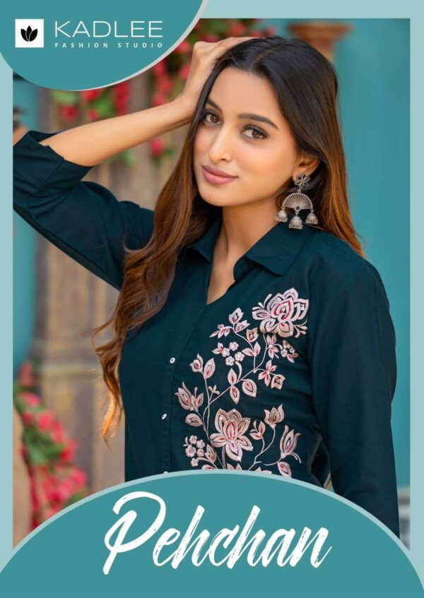 kadlee - pehchan   kadlee pehchan 2001 2006 series heavy rayon with patch work readymade kurti supplier surat 2025 06 0.jpeg