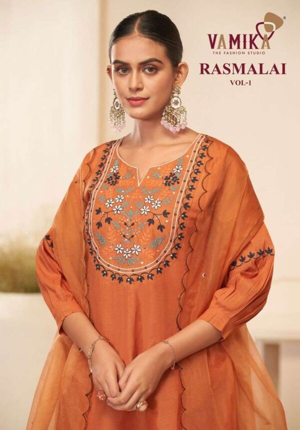 vamika - rasmalai vol-1   vamika rasmalai vol 1 colors cambric cotton with heavy handwork latest designer readymade salwar sui.jpeg