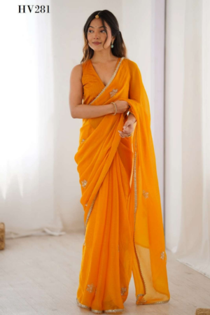 Shri Balaji Emporium STAR Designer Heavy Smooth Fandy Saree