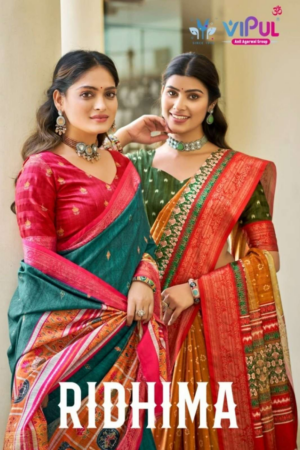 Vipul RIDHIMA Indian Women Traditional Silk Saree