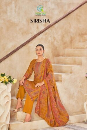 karva desiner studio sirisha series 01 to 04 modal silk summer beauty suits in wholesale surat
