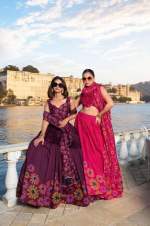 pr suhani lnb1232 tussar silk wholesale lehenga in surat