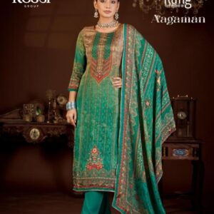 rang aagaman kessi series 10591 to 10594 attractive glass organza pakistani suit in wholesale surat
