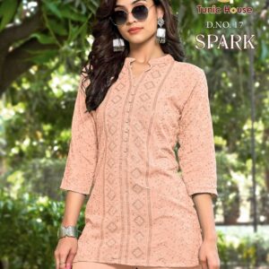 tunic house spark viscose rayon short top