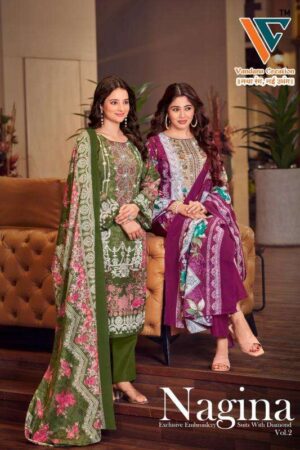 vandana‎ creation nagina vol 2 series 2001-2008 cotton wholesale salwar kameez in surat
