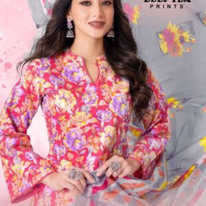 Deeptex Aalia Afreen Vol-3 series 3001 to 3008 Heavy Cotton Printed salwar kameez in wholesale surat