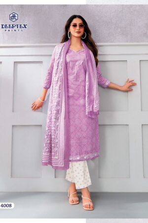 Deeptex Chief Guest Vol-40 series 4001 to 4015  Pure Heavy Cotton Printed salwar kameez in wholesale surat