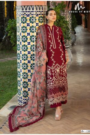 Ghazal Karachi Vol-14 series 131 to 136 Pure Cotton Print salwar kameez in wholesale surat
